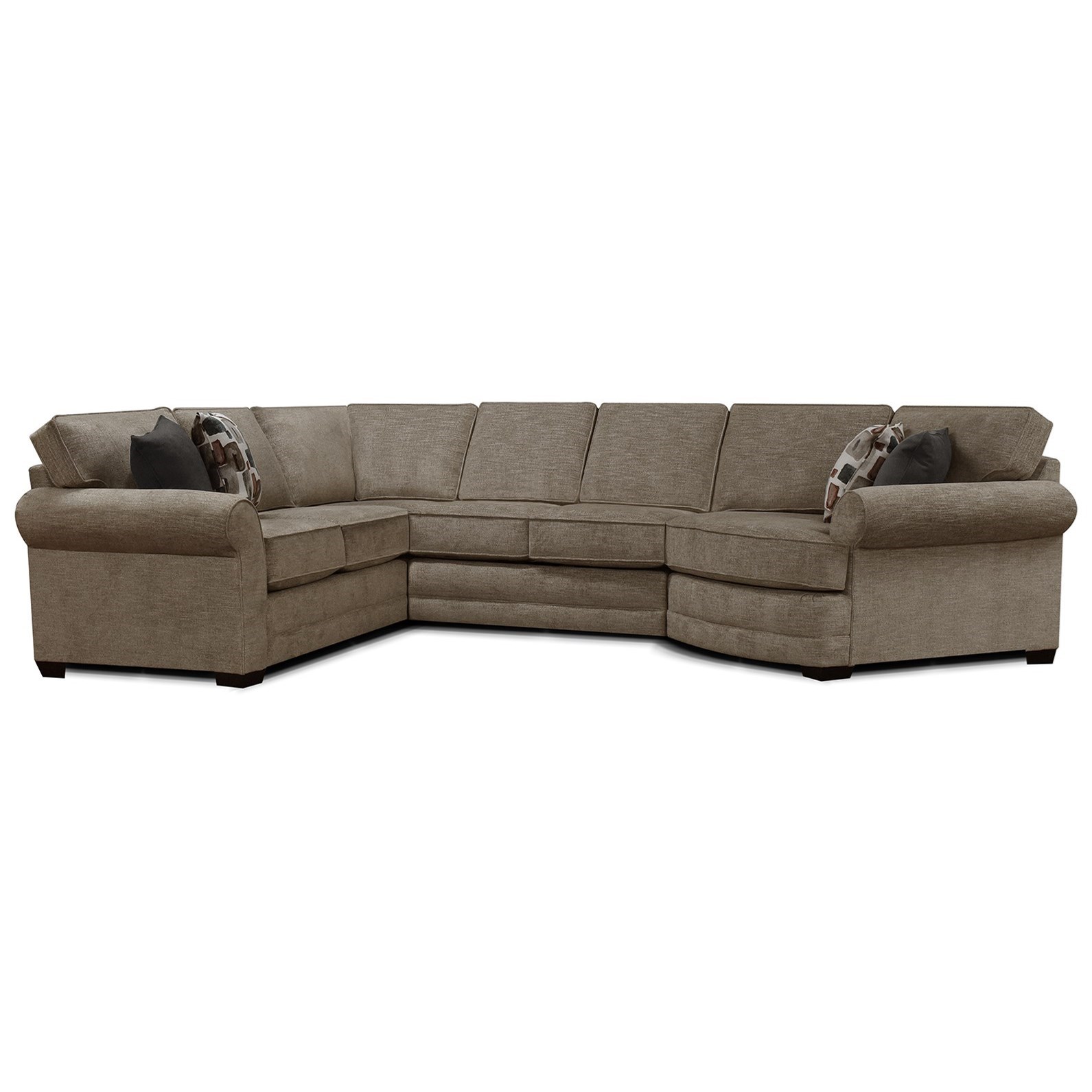 5 Seat Sectional Sofa Cuddler